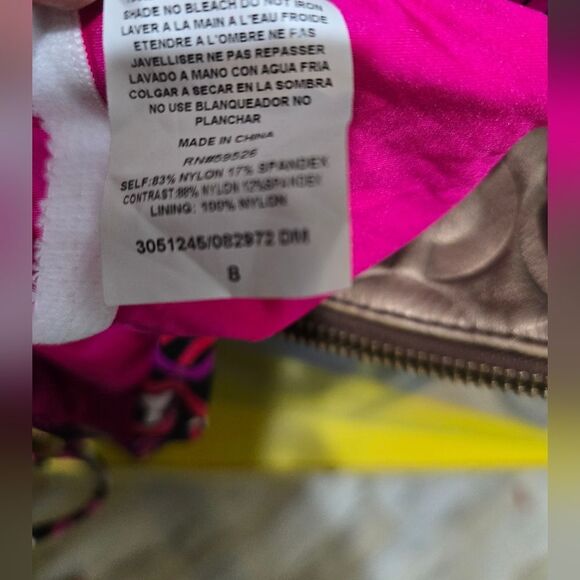 Trina Turk echo chain scoopneck one-piece swimsuit NWOT size 8 - Picture 7 of 7